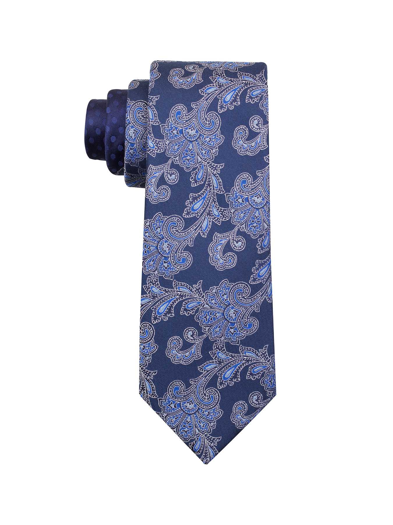 Perry Ellis Lorin Paisley Silk Tie