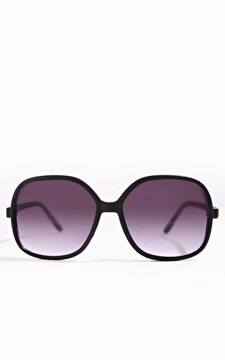 Courtney Round Sunglasses - N/S - Black by Styles For Less
