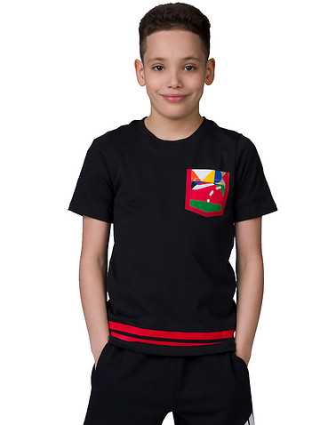 NIKE BOYS Black Clothing / Short Sleeve T-Shirts S