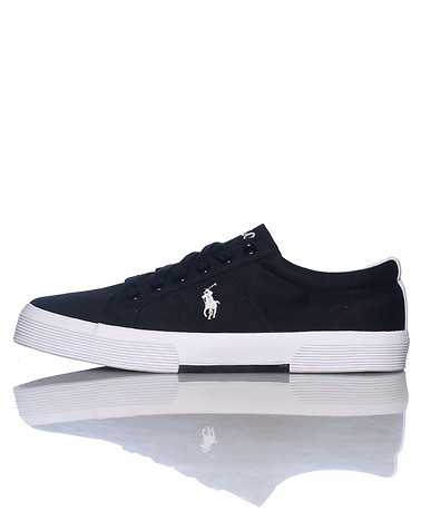POLO FOOTWEAR MENS Black Footwear / Casual 10.5