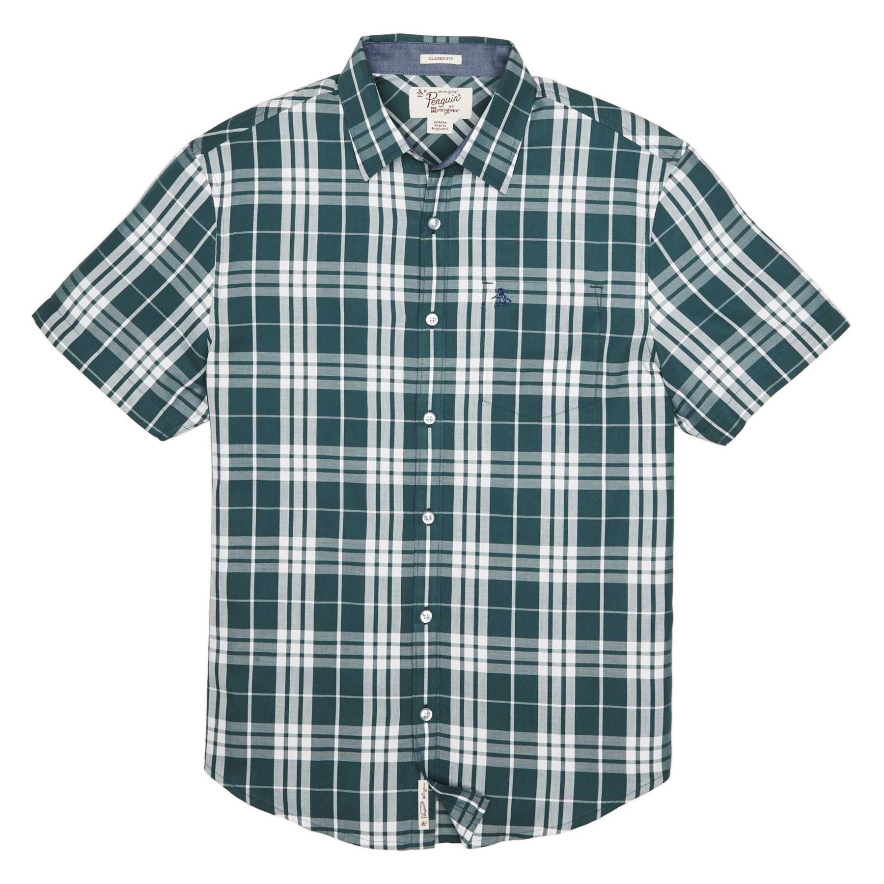 Original Penguin HERRINGBONE PLAID SHIRT