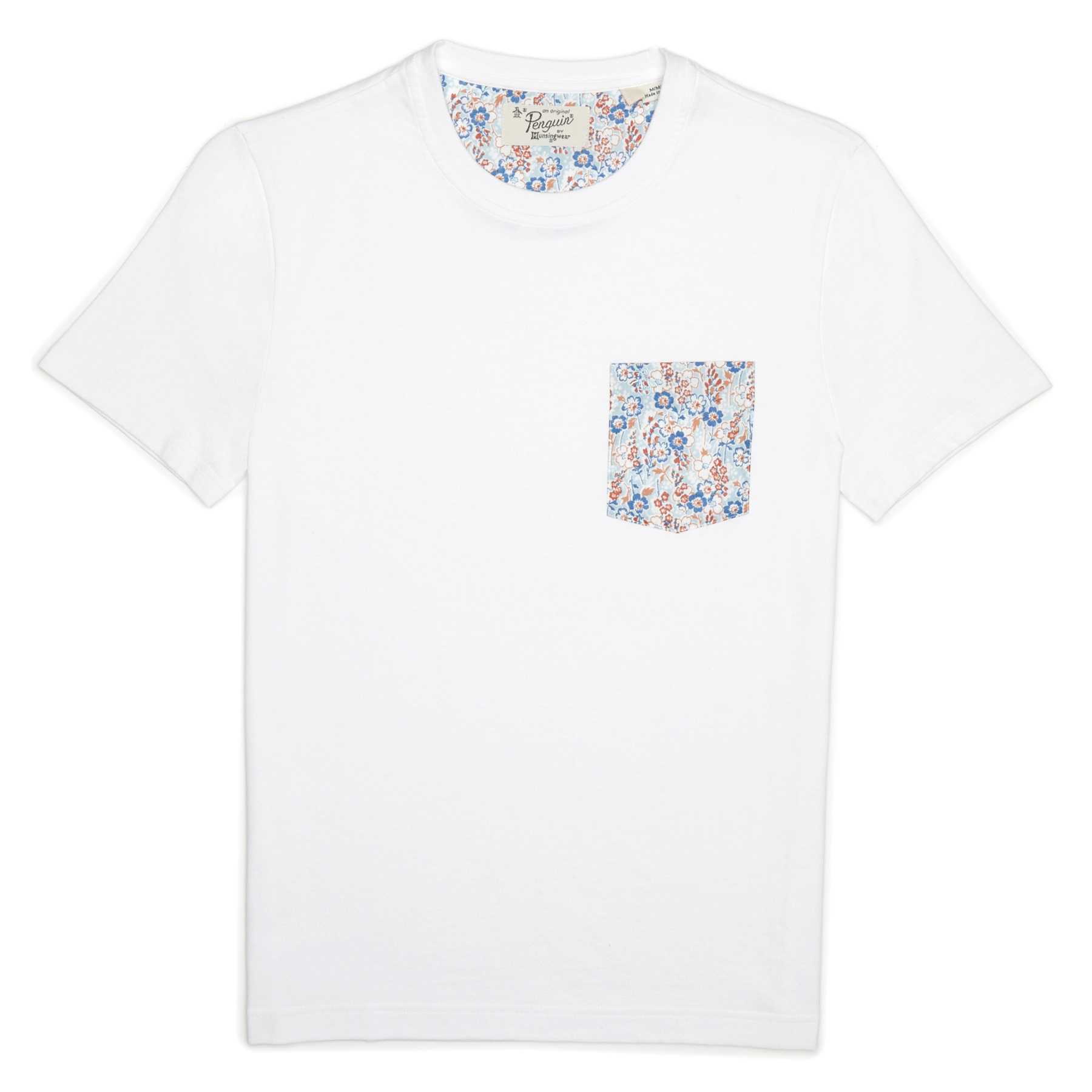 Original Penguin FLORAL PATCH POCKET TEE