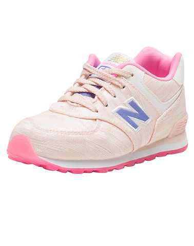 NEW BALANCE GIRLS Pink Footwear / Sneakers