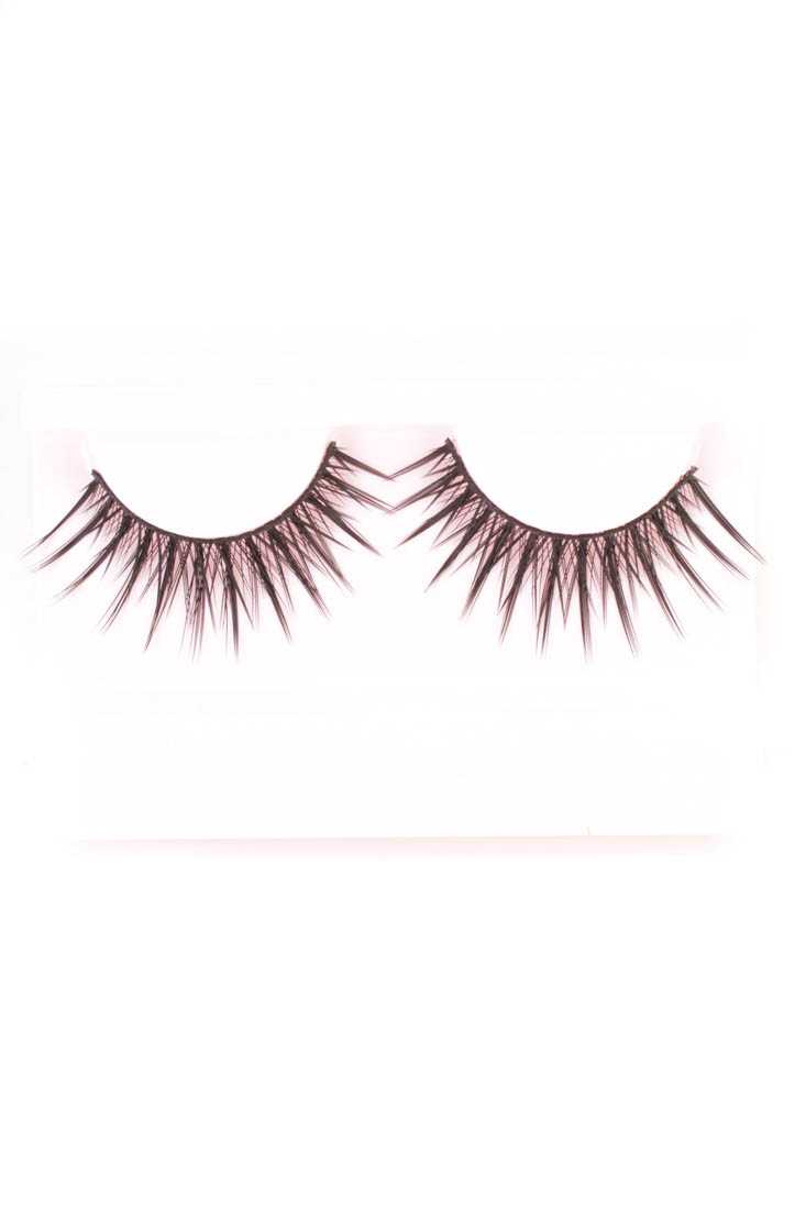 Black Criss Cross Design Faux Lashes