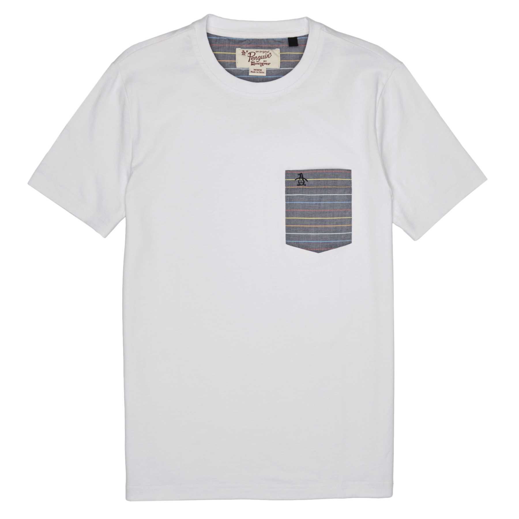 Original Penguin STRIPE POCKET TEE