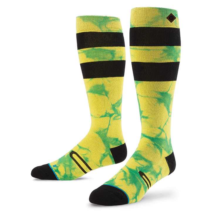 Stance Burner YEL S/M FUSION SNOW Socks