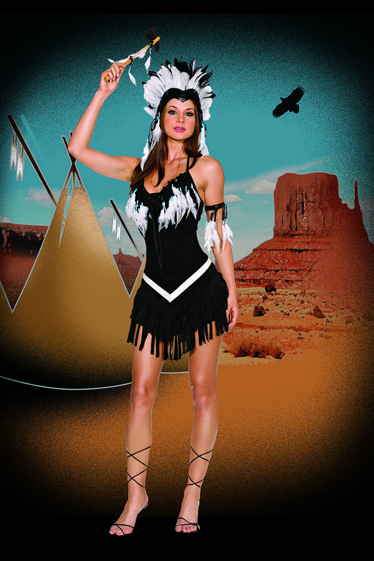 Tribal Princess 4 Pc. Sexy Indian Costume