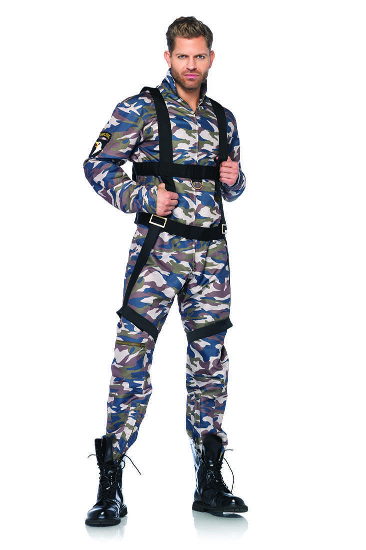 2Pc. Paratrooper Men Costume