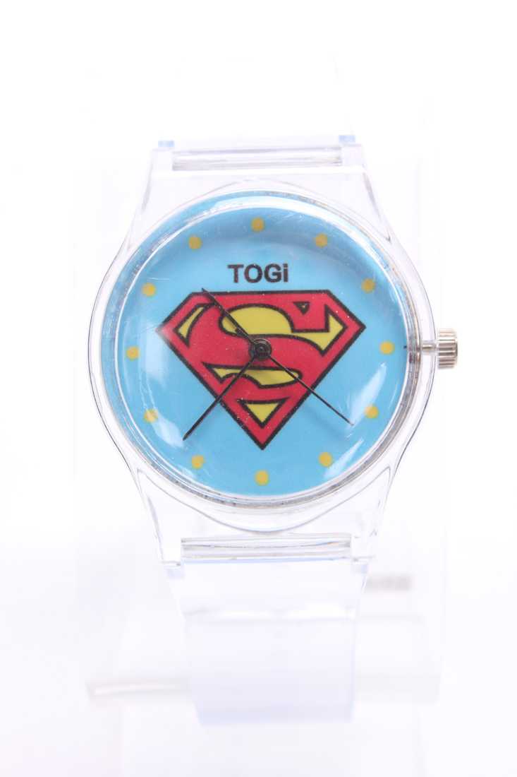 Clear Plastic Band Super S Watch