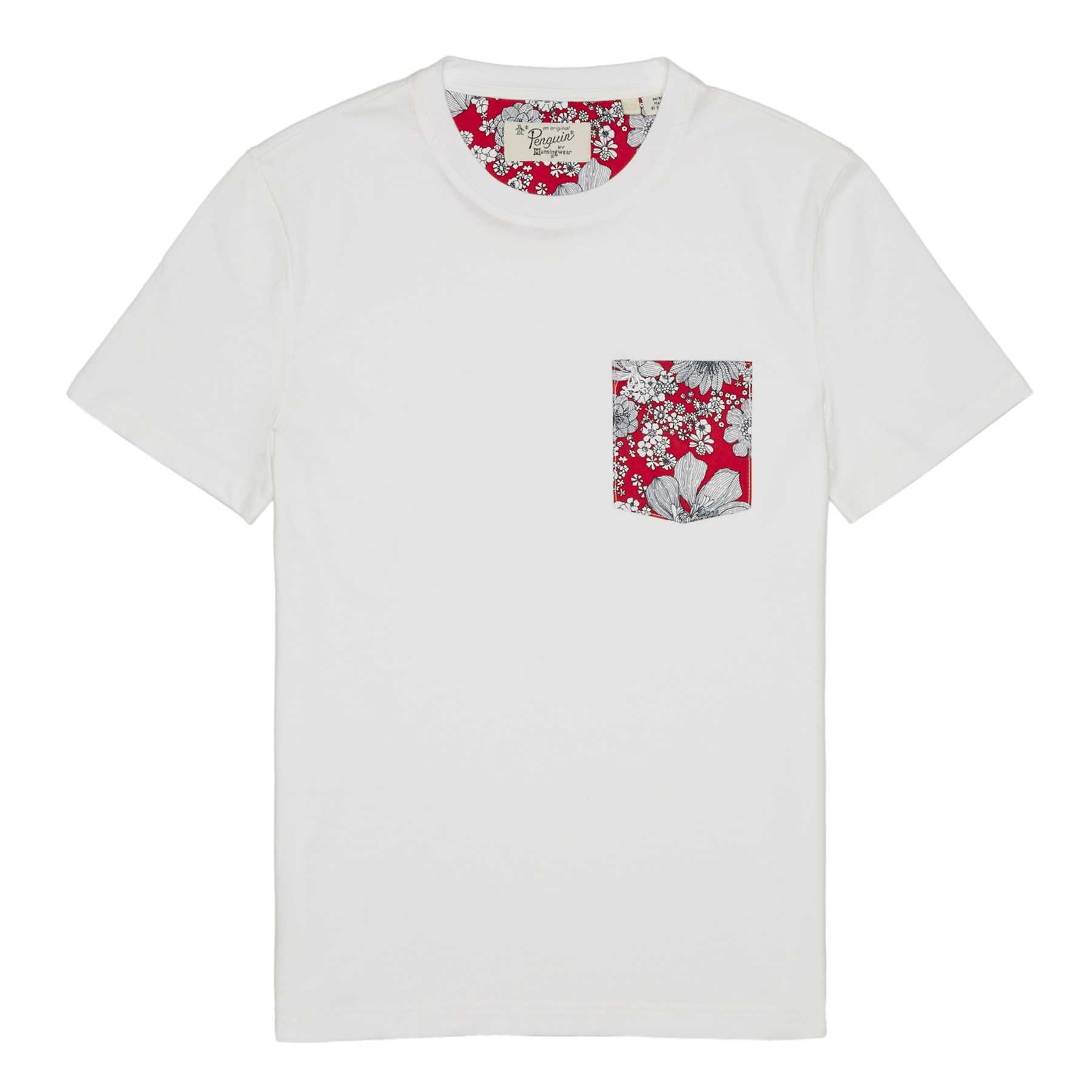 Original Penguin FLORAL POCKET TEE