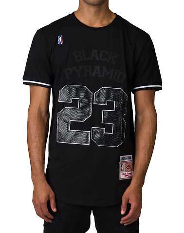 BLACK PYRAMID MENS Black Clothing / Tops