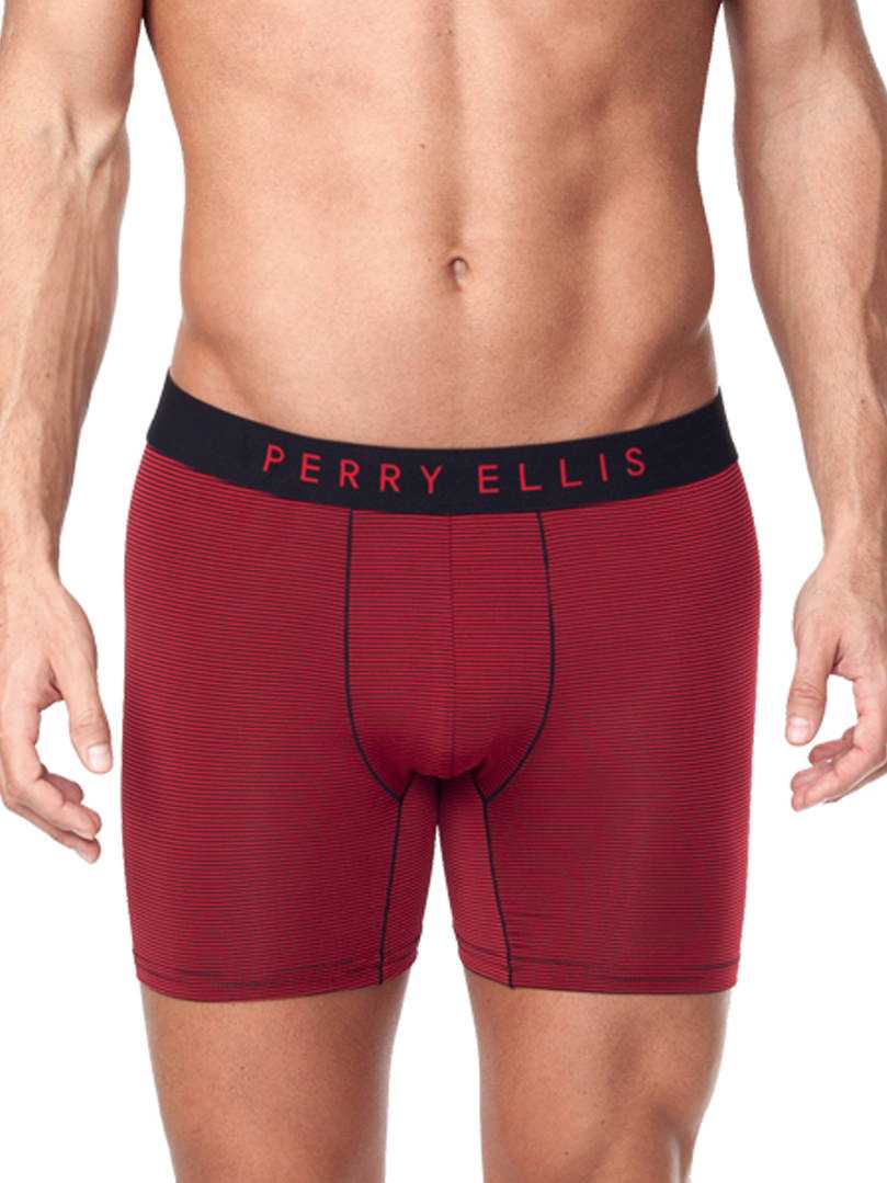 Perry Ellis Thin Stripe Luxury Boxer Brief