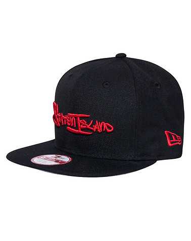 NEW ERA MENS Black Accessories / Caps Snapback OSFA