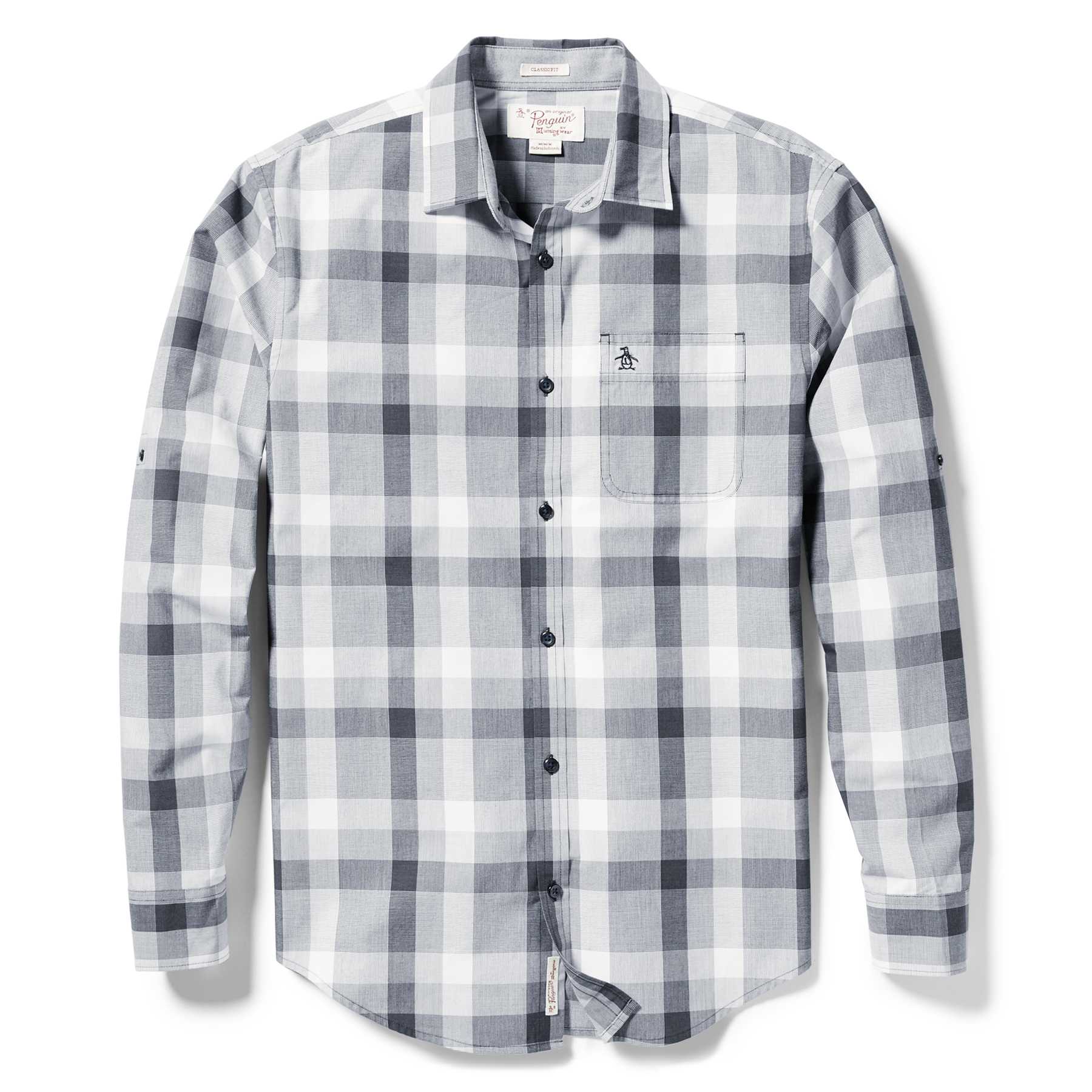 Original Penguin END ON END PLAID SHIRT