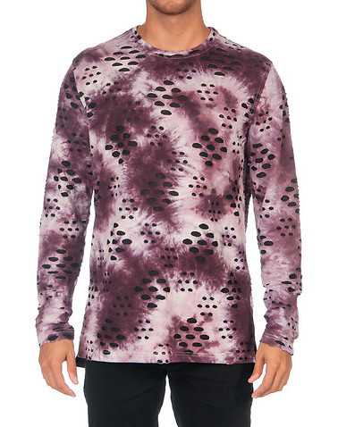 HUDSON OUTERWEAR MENS Purple Clothing / Tops L