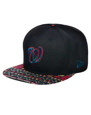 NEW ERA MENS Black Accessories / Caps Snapback One Size