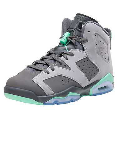 JORDAN GIRLS Grey Footwear / Sneakers 4Y