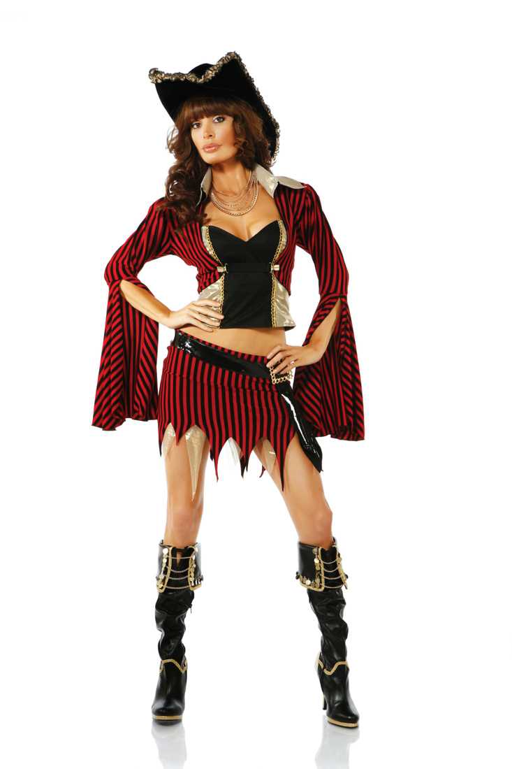 RED HIDDEN TREASURE COSTUME
