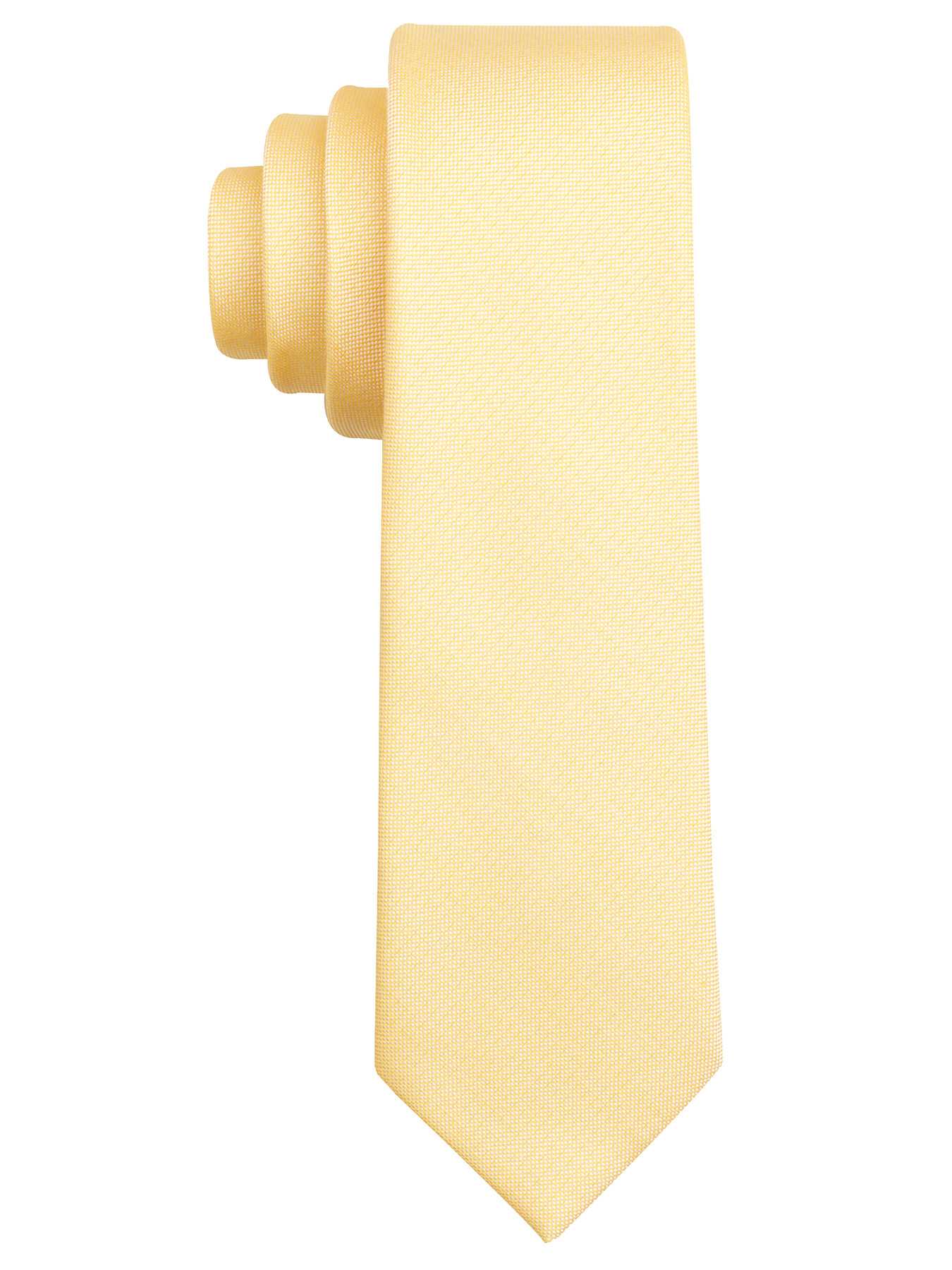 Perry Ellis Chambray Solid Cotton Tie