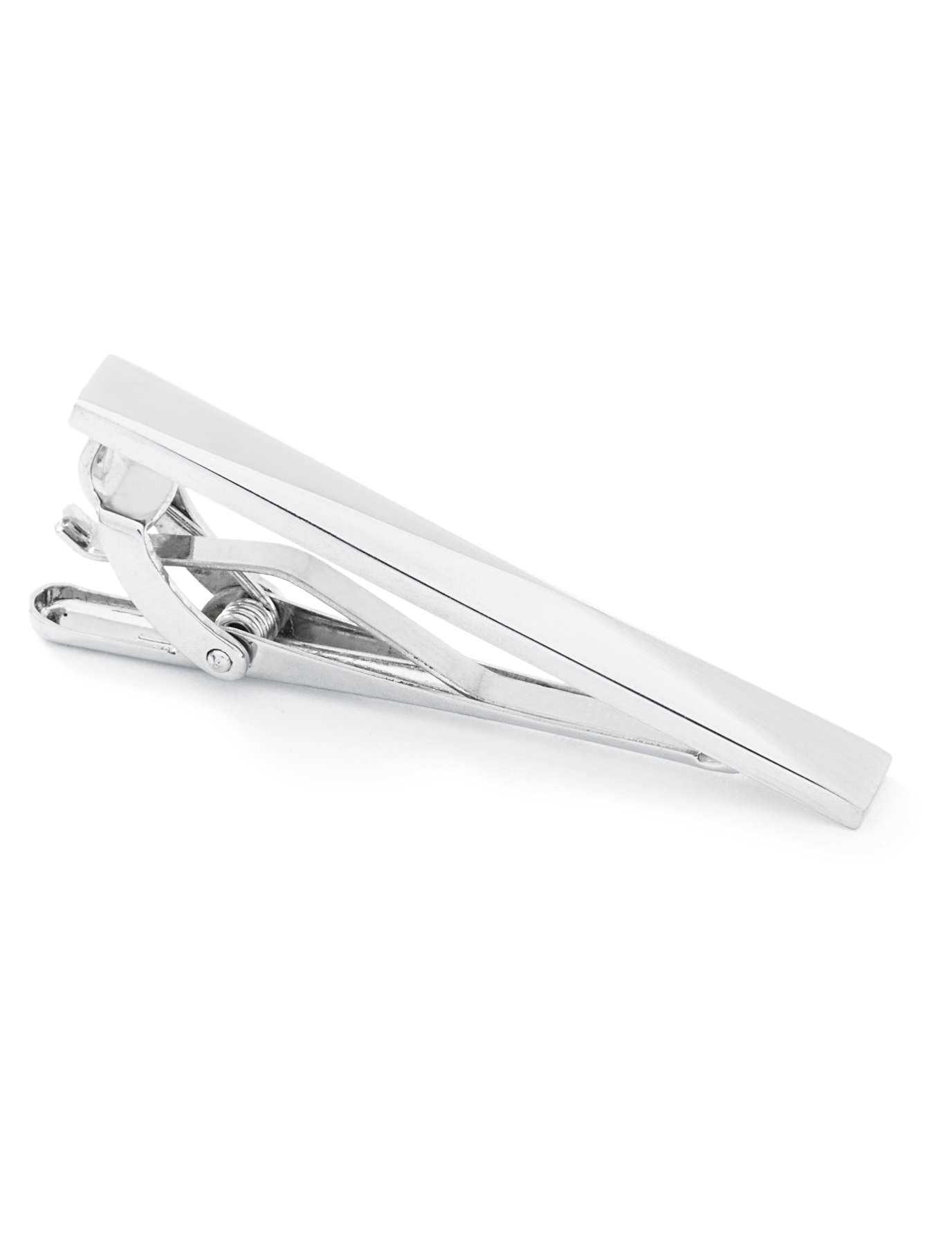 Perry Ellis Silver Tie Bar