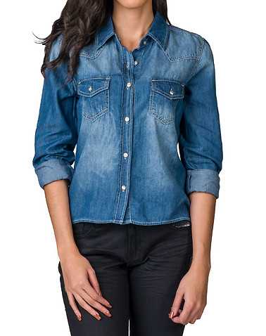 VANILLA STAR WOMENS Blue Clothing / Tops