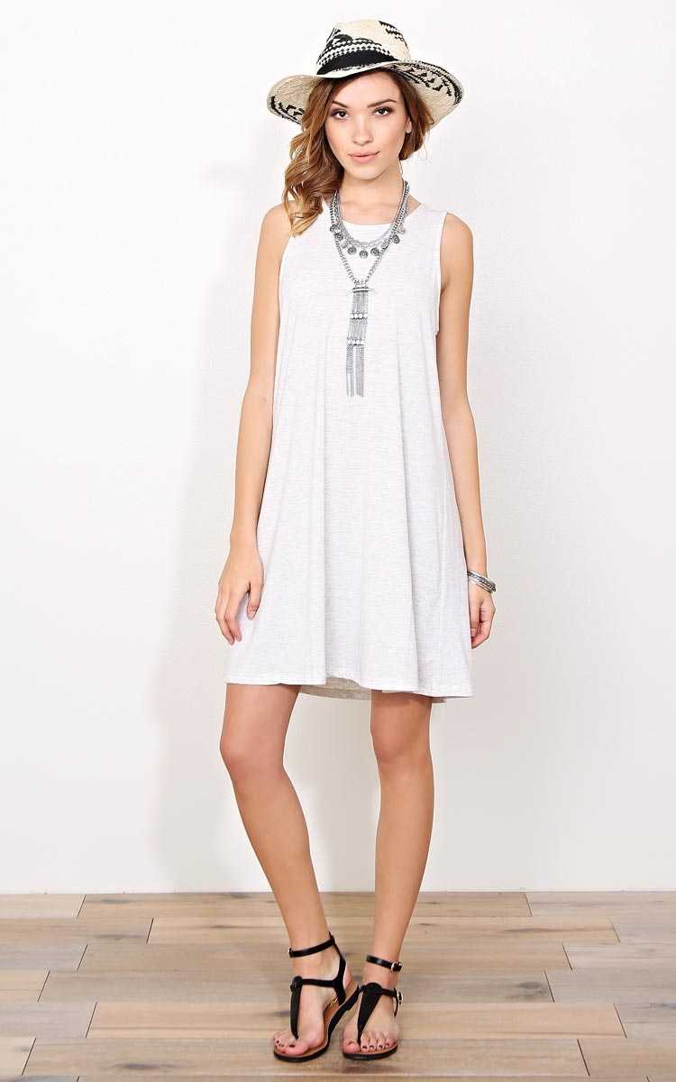 Mia Knit Shift Dress - - in Size by Styles For Less