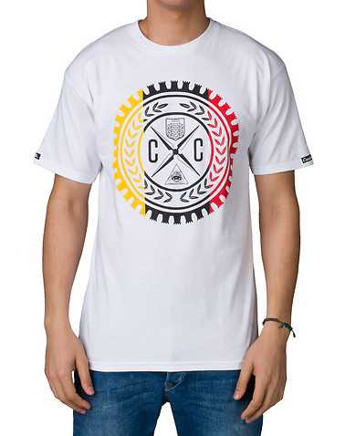 CROOKS AND CASTLES MENS White Clothing / Tops M