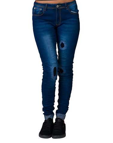 ESSENTIALS WOMENS Blue Clothing / Jeans 9