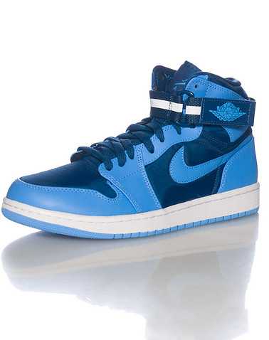 JORDAN MENS Blue Footwear / Sneakers