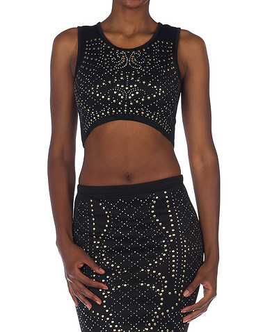ESSENTIALS WOMENS Black Clothing / Tops