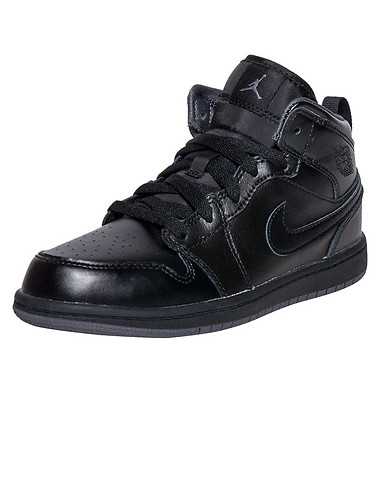 JORDAN BOYS Black Footwear / Sneakers