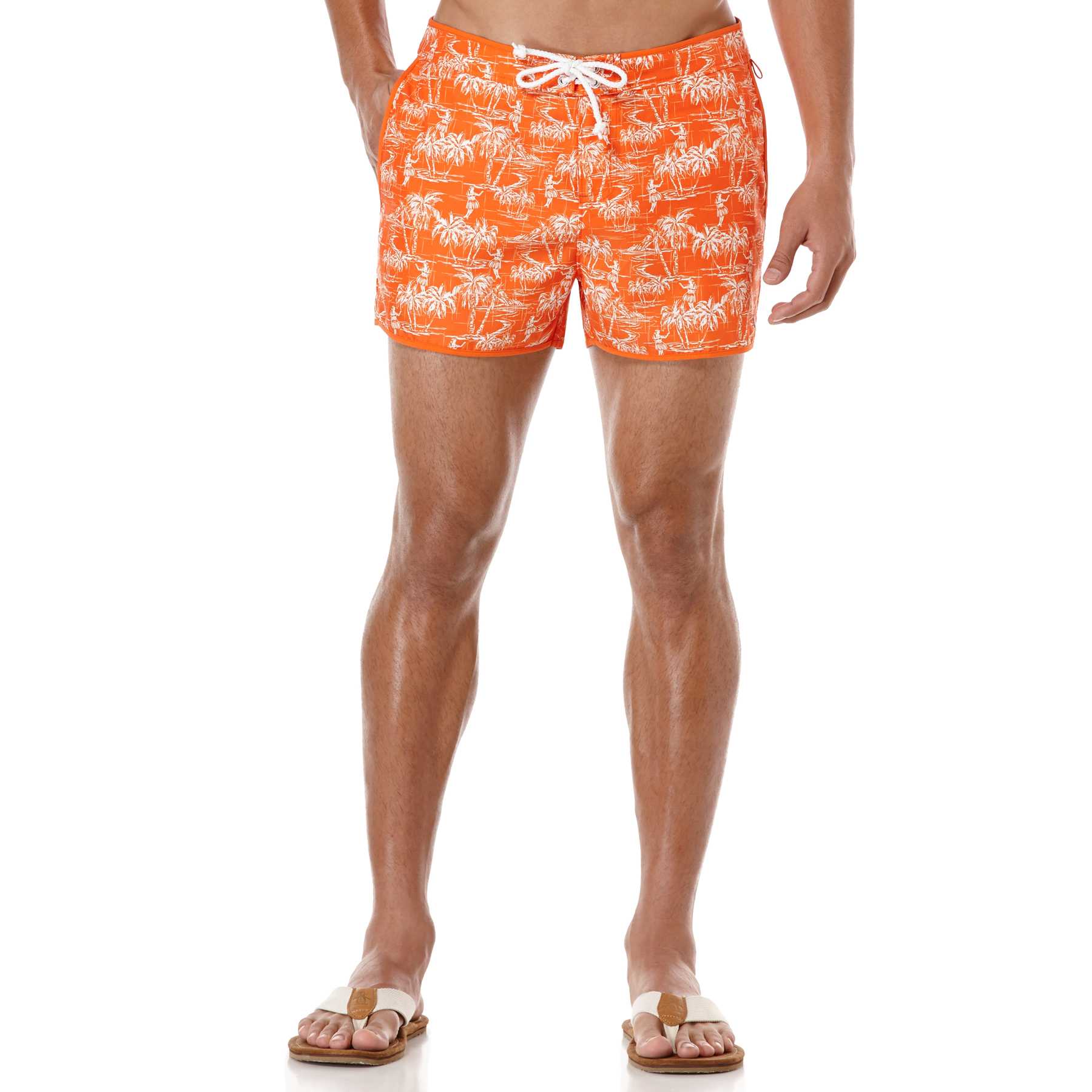 Original Penguin HAWAIIAN GIRL PRINT BOX TRUNK