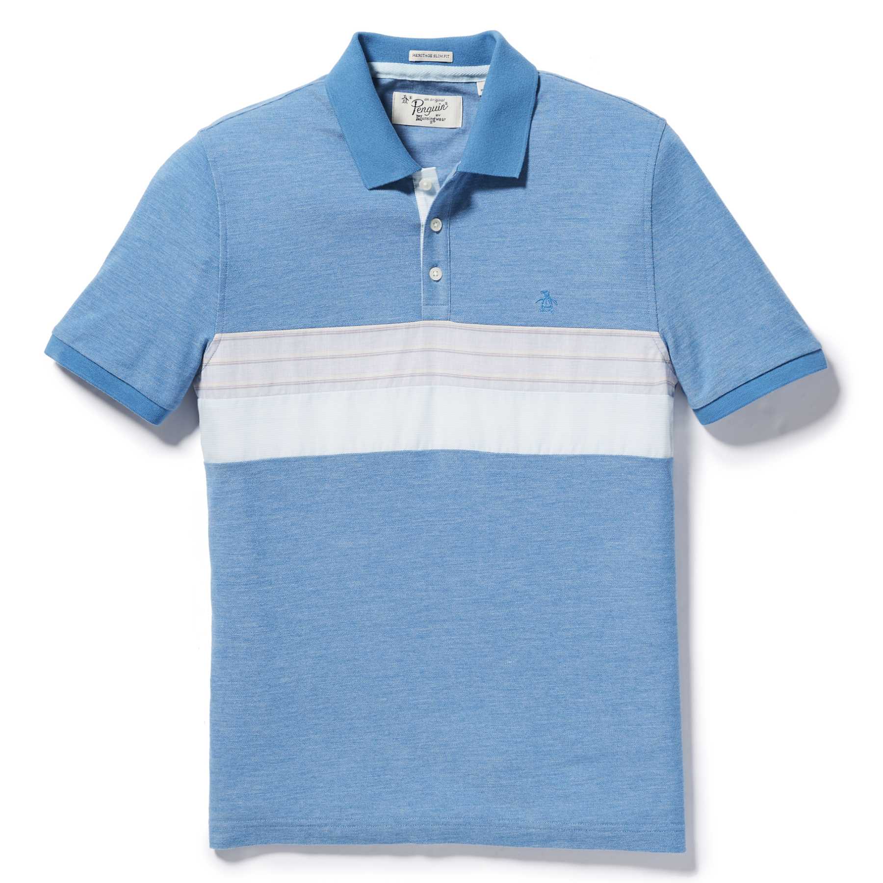 Original Penguin WOVEN PIECED POLO