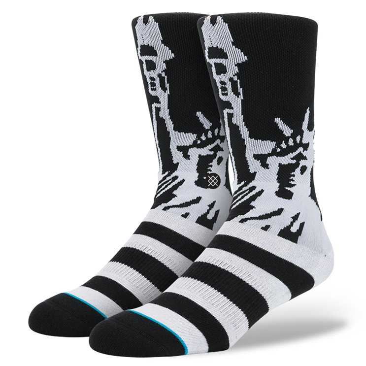 Stance Beast Coast WHT L/XL ANTHEM Socks