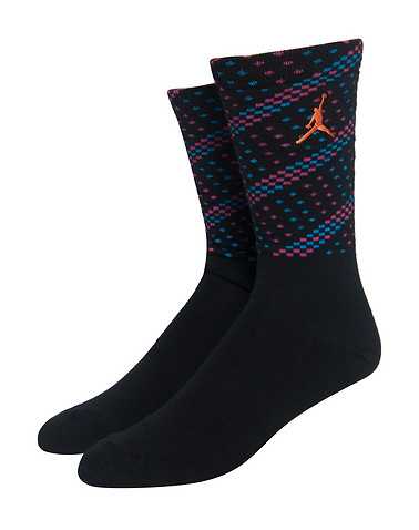 JORDAN MENS Black Accessories / Socks L