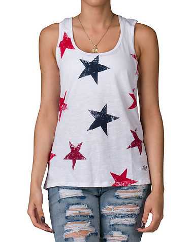 LEVIS WOMENS White Clothing / Tank Tops