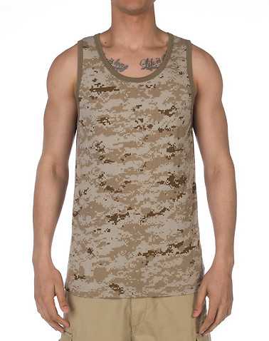 ROTHCO MENS Beige-Khaki Clothing / Tank Tops S