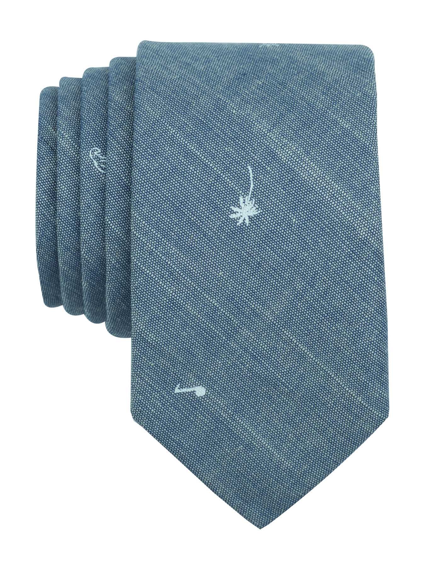 Original Penguin CHAMBRAY MINI PRINT TIE