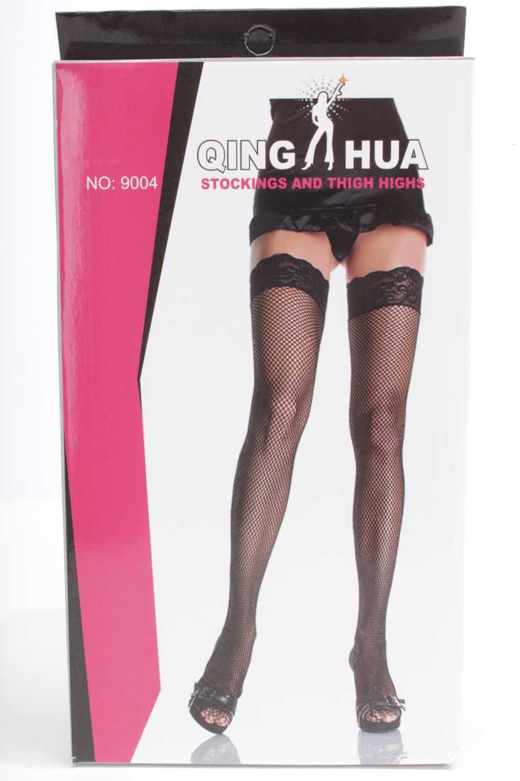 Black Bow Lace Stockings