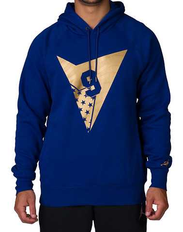 JORDAN MENS Blue Clothing / Sweatshirts
