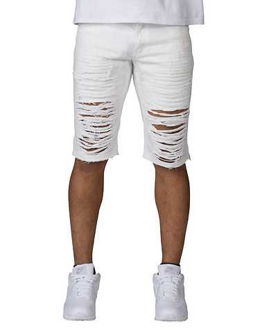 HERITAGE MENS White Clothing / Denim Shorts
