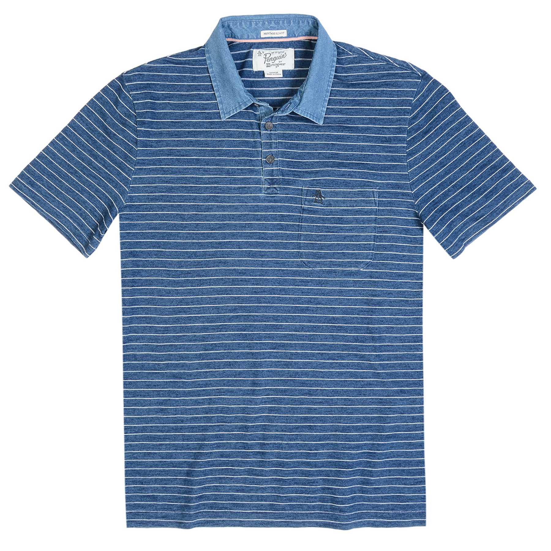 Original Penguin FEEDER STRIPE POLO