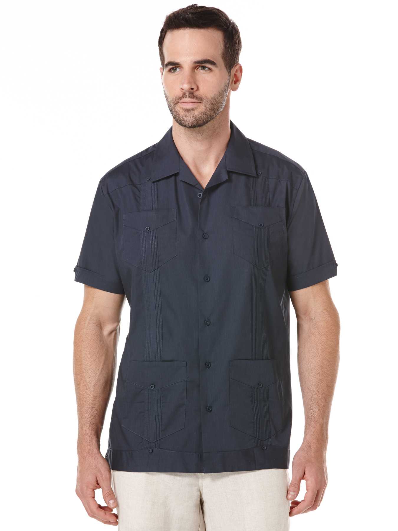 Cubavera Cotton Short Sleeve Guayabera