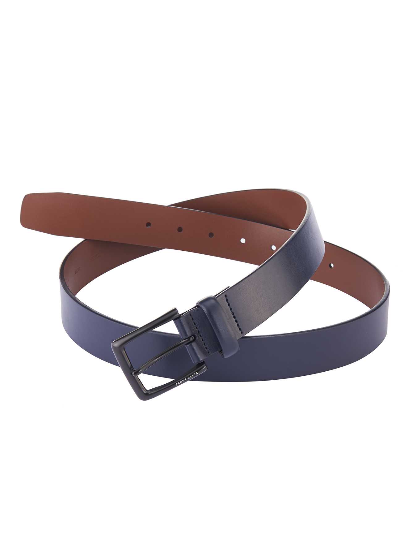 Perry Ellis Shiny Leather Belt