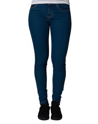 ESSENTIALS WOMENS Medium Blue Clothing / Jeans