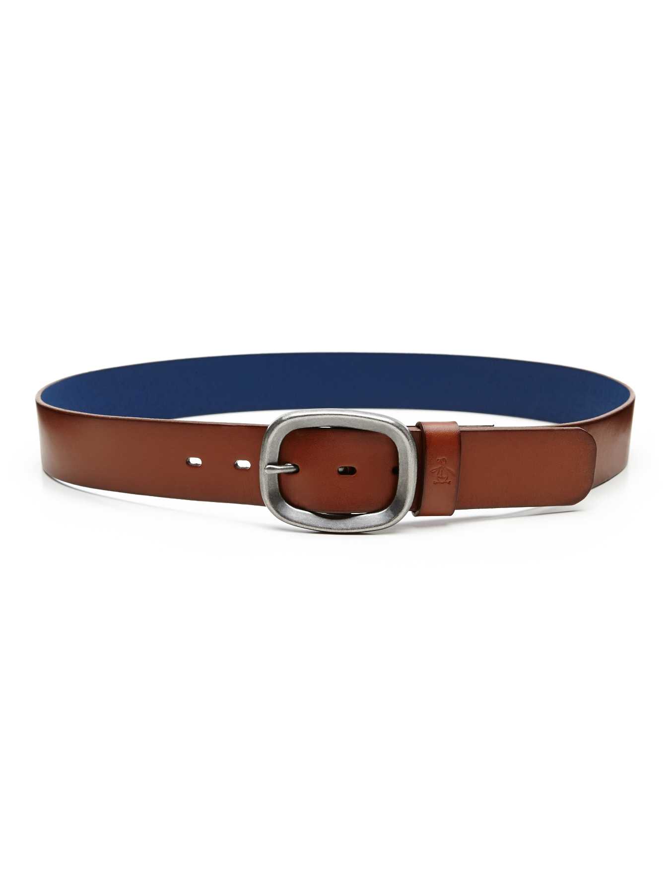 Original Penguin SOLID LEATHER BELT