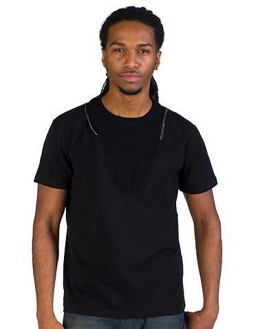FORTE MENS Black Clothing / Tees and Polos L