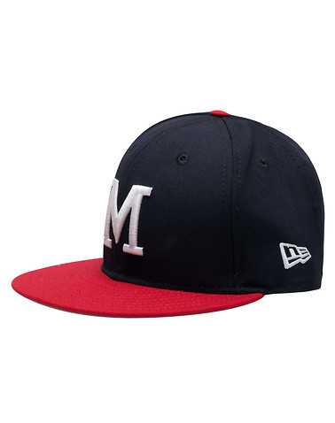 NEW ERA MENS Navy Accessories / Caps Snapback OSFM