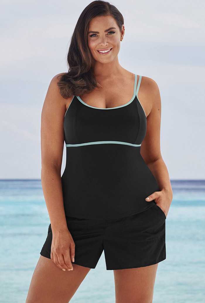 Mint Lingerie Cargo Shortini