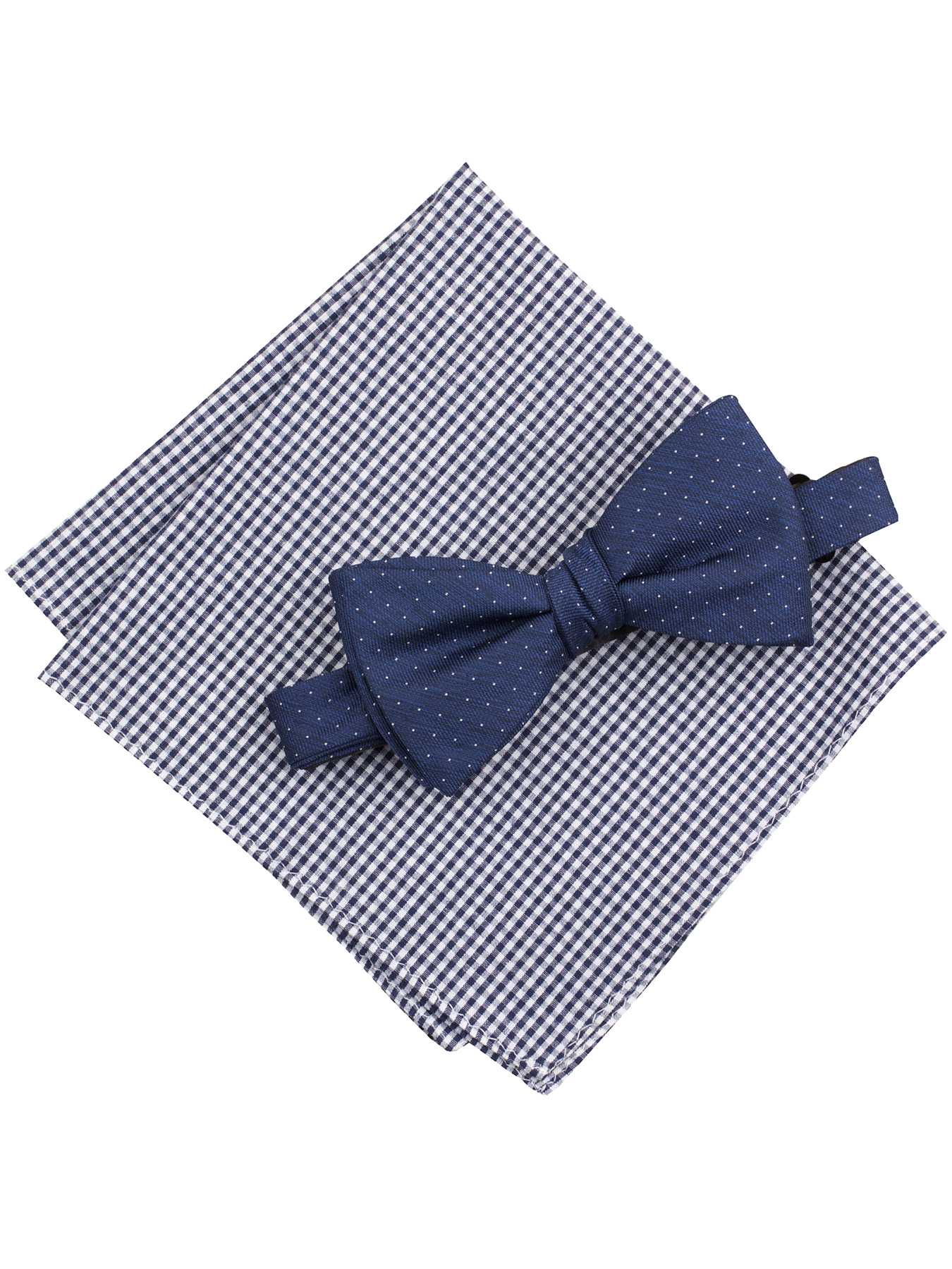 Perry Ellis San Marino Dot Bowtie Set